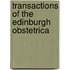 Transactions Of The Edinburgh Obstetrica