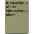 Transactions Of The International Electr