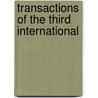 Transactions Of The Third International door International Congress of Agriculture