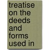 Treatise On The Deeds And Forms Used In door Alexander Duff