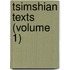 Tsimshian Texts (Volume 1)