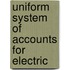 Uniform System Of Accounts For Electric