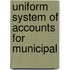 Uniform System Of Accounts For Municipal