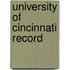 University Of Cincinnati Record