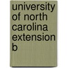 University Of North Carolina Extension B by Unknown Author