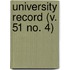 University Record (V. 51 No. 4)