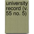 University Record (V. 55 No. 5)