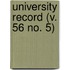University Record (V. 56 No. 5)