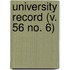 University Record (V. 56 No. 6)
