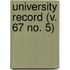University Record (V. 67 No. 5)