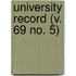 University Record (V. 69 No. 5)