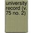 University Record (V. 75 No. 2)