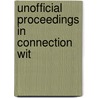 Unofficial Proceedings In Connection Wit door Grand Army of the Republic 38th