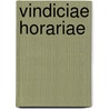 Vindiciae Horariae door Edward Bishop Elliott