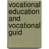 Vocational Education And Vocational Guid