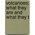 Volcanoes; What They Are And What They T