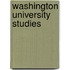 Washington University Studies
