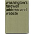 Washington's Farewell Address And Webste