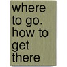 Where To Go. How To Get There by T.W. Preston