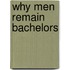 Why Men Remain Bachelors