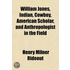 William Jones, Indian, Cowboy, American