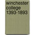 Winchester College 1393-1893