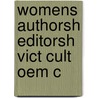 Womens Authorsh Editorsh Vict Cult Oem C door Beth Palmer