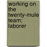 Working On The Twenty-Mule Team; Laborer door Eugene David Smith