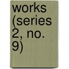 Works (Series 2, No. 9) door Hakluyt Society