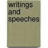 Writings And Speeches by Iii Burke Edmund