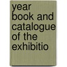 Year Book And Catalogue Of The Exhibitio door Architectural League of New York