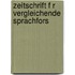 Zeitschrift F R Vergleichende Sprachfors