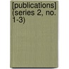 [Publications] (Series 2, No. 1-3) door London New Shakespeare Society