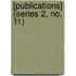 [Publications] (Series 2, No. 11)