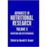 Advances in Nutritional Research Volume 9 door Harold Ed. Draper