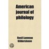American Journal Of Philology (Volume 27)