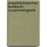 Angelsächsisches Lesebuch; Zuzammengeste door Friedrich Kluge