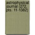 Astrophysical Journal (272, Pts. 11-1382)