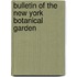Bulletin Of The New York Botanical Garden
