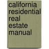 California Residential Real Estate Manual door Peter Lewi