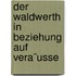 Der Waldwerth In Beziehung Auf Vera¨Usse