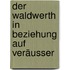 Der Waldwerth In Beziehung Auf Veräusser
