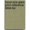 Hand Size Giant Print Reference Bible-kjv door Onbekend