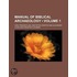 Manual of Biblical Archaeology (Volume 1)