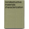 Nondestructive Materials Characterization by Peter B. Nagy