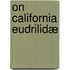 On California Eudrilidæ