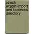 Czech Export-Import and Business Directory
