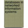 Databases In Networked Information Systems door S. Bhalla