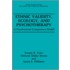 Ethnic Validity, Ecology And Psychotherapy