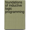 Foundations Of Inductive Logic Programming door Shan-Hwei Nienhuys-Cheng